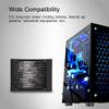 12 Pipe Heat Exchanger Radiator, Liquid Cooler with Water Separator, G1/4Thread Copper Fin Water Cooler Tube for PC CPU Water Cool System Computer(120mm) view 3