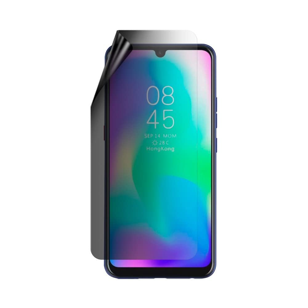 celicious Privacy Lite 2-Way Anti-Glare Anti-Spy Filter Screen Protector Film Compatible with Tecno Spark Power