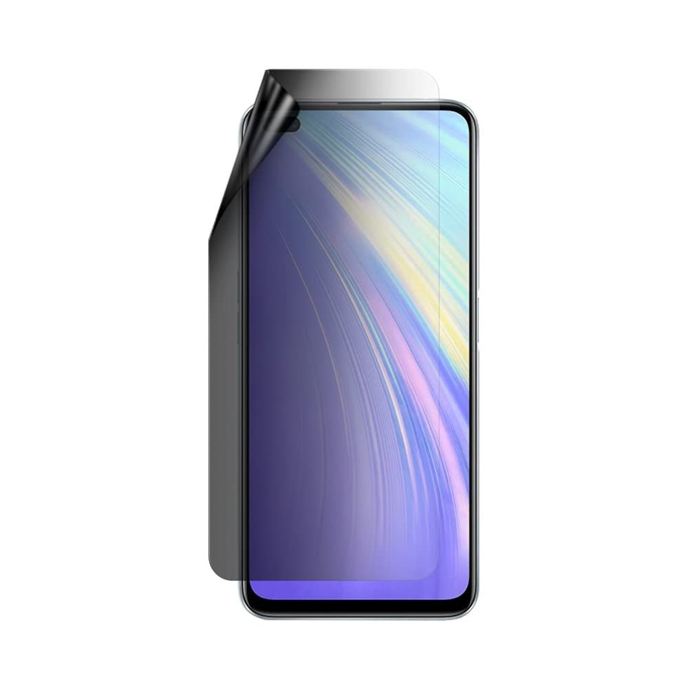 celicious Privacy Lite 2-Way Anti-Glare Anti-Spy Filter Screen Protector Film Compatible with Realme X50m 5G
