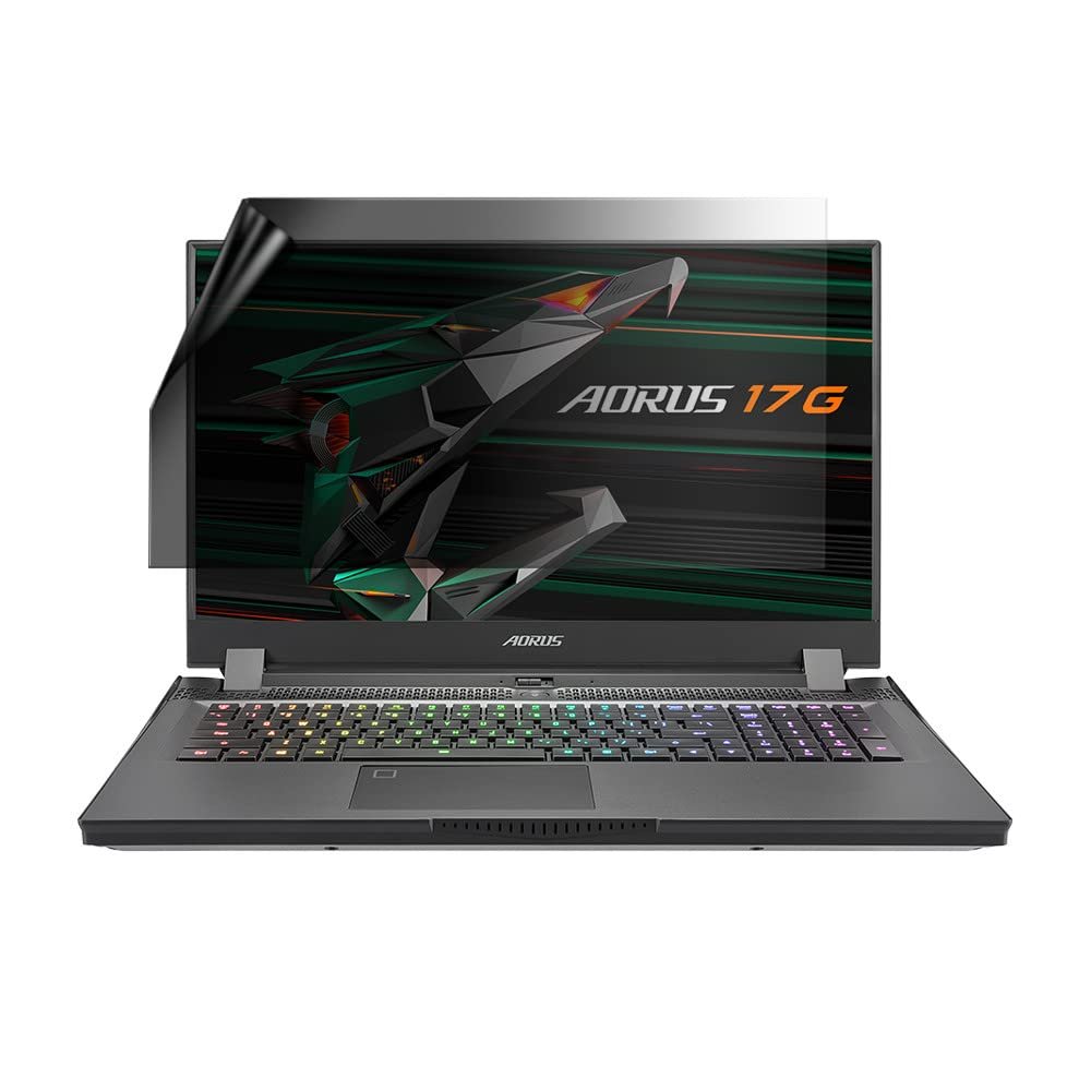 celicious Privacy Lite 2-Way Anti-Glare Anti-Spy Filter Screen Protector Film Compatible with Gigabyte Aorus 17G YC