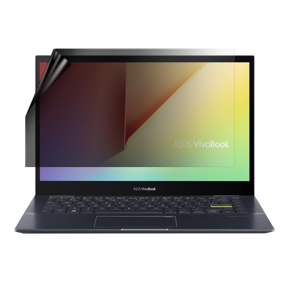 celicious Privacy Lite 2-Way Anti-Glare Anti-Spy Filter Screen Protector Film Compatible with Asus VivoBook Flip 14 TM420