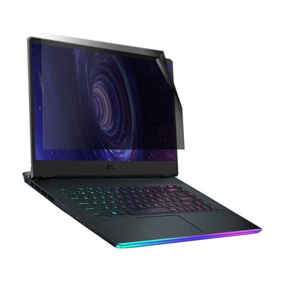 celicious Privacy Lite 2-Way Anti-Glare Anti-Spy Filter Screen Protector Film Compatible with MSI GE66 Raider 15 10UE
