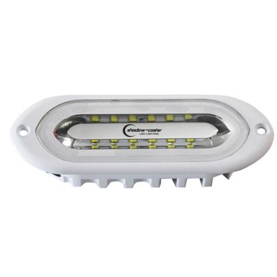 shadow-caster LED Spreader Light - Flush Mount - White Housing - Great White - 2200 Lumens