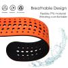 Abanen for Fenix 5X/Fenix 6X /Fenix 7X Silicone Watch Band, 26mm Quick Release Fit Soft Sport Breathable Waterproof Wristband Strap for Garmin Fenix 5X Plus,Enduro,Tactix Delta (Orange-Black) view 4