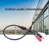Yunir Microphone Audio Pickup Device,Mini Microphone High Sensitive Pickup Audio Mic for CCTV Security Camera DVR Sound view 2