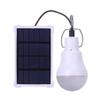 Solar Light Bulb Outdoor, Portable 140LM 12LED Light-Sensation Solar Powered Light Bulb with 1500mAh Rechargeable Battery for Chicken Coop Camping Hiking Tent Shed Patio Garden Barn view 1
