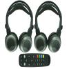 2 Headphones for Jeep SRT Compass (Grand Cherokee) Liberty Patriot & Fiat RAM 500L &Foldable U-Connect VES UCONNECT Audio System with One Remote view 1