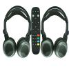 2 Headphones for Jeep SRT Compass (Grand Cherokee) Liberty Patriot & Fiat RAM 500L &Foldable U-Connect VES UCONNECT Audio System with One Remote view 3