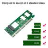 Acxico 1Pcs M.2 NGFF to Desktop PCIe x4 x8 x16 NVMe SATA Dual SSD PCI Express Adapter Card view 3