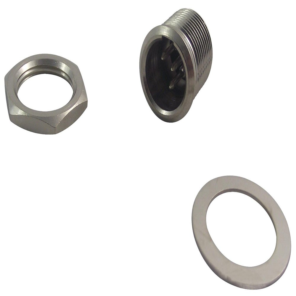 SWITCHCRAFT/CONXALL - TB4M - XLR Connector Plug Tin Plated Contacts TB Series Tini Q-G Panel Mount Metal Body 4 Contacts-6pack