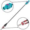 YOTENKO Universal Vehicle Car Stereo FM AM Radio Antenna Adapter Cable Fakra Z Male to DIN Plug Car Antenna Adapter RG174 15CM for Car Stereo Audio HD Radio view 2