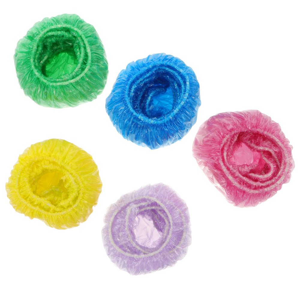 100pcs Disposable EVA Hairdressing Ear Covers for Dyeing, Shower