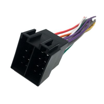 Semi Truck Stereo Wiring Harness Radio CD Player in Dash Freightliner Plug Play International Peterbilt Compatible with Volvo Freightliner Sterling Mack Kenworth