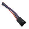Semi Truck Stereo Wiring Harness Radio CD Player in Dash Freightliner Plug Play International Peterbilt Compatible with Volvo Freightliner Sterling Mack Kenworth view 2