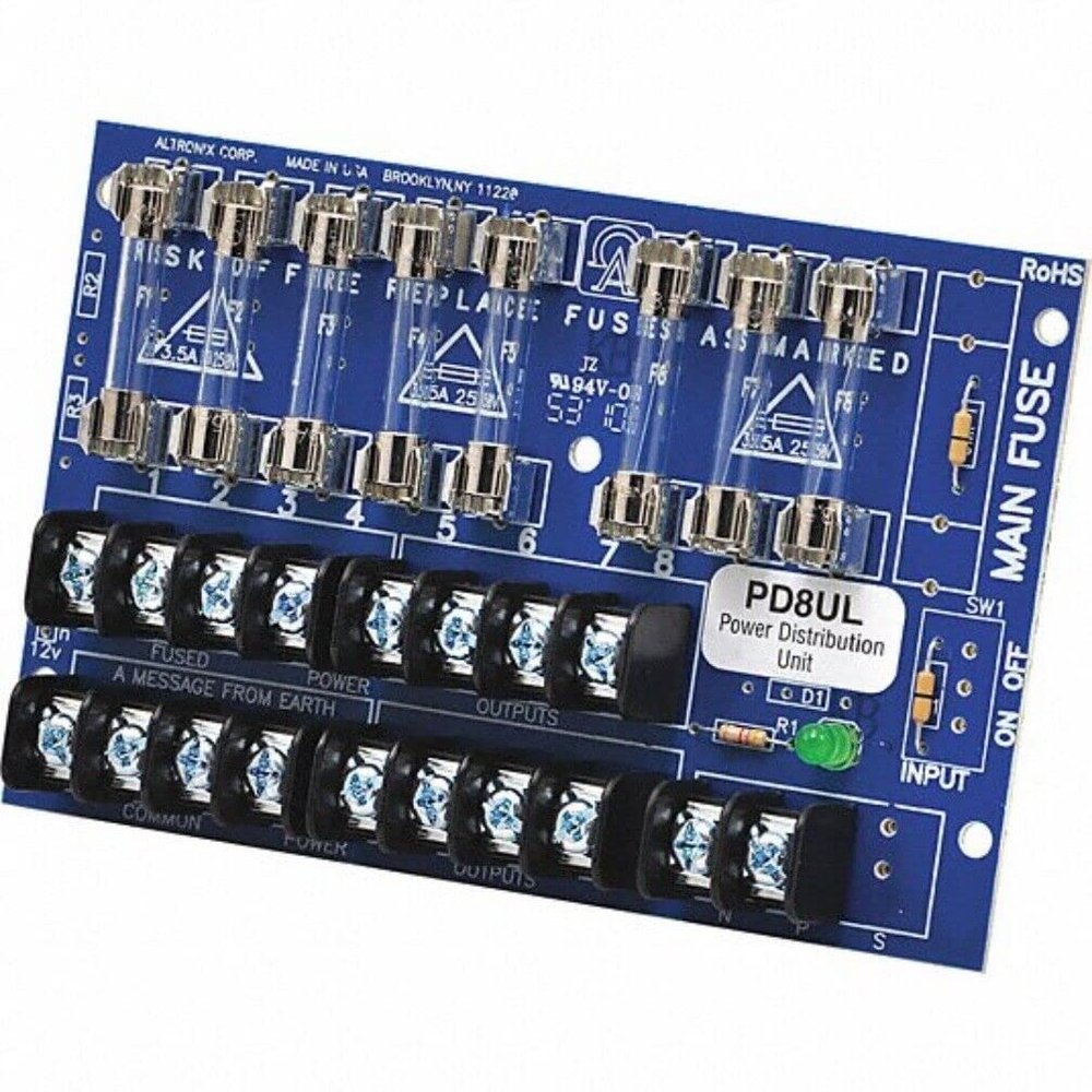 Altronix PD8UL Power Distribution Module (Certified Refurbished)