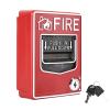 Lite Alarms, Dual Action Manual Pull Station Alarm Horn Siren Sound and Light Alarms with Key Lock for Home Office Hotel Restaurant view 1
