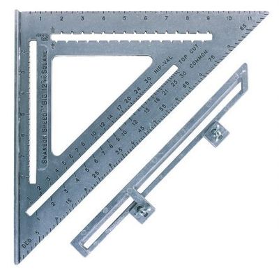 GourmetGalley 12in. The Big 12 Speed Square with Layout Bar