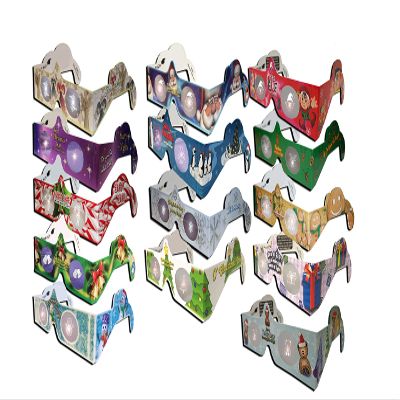 22 Pairs Holiday Eyes - 14 Different Exclusive Styles - Jingle Bells - Ships Flat - 3Dstereo Holiday Eyes(TM)