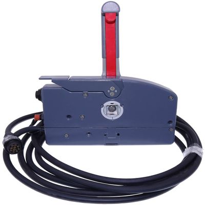 Outboard Side Mount Remote Control Box 703-48205-12-00 Fits for Yamaha Outboard Boat Motor Engine 10 Pin Push