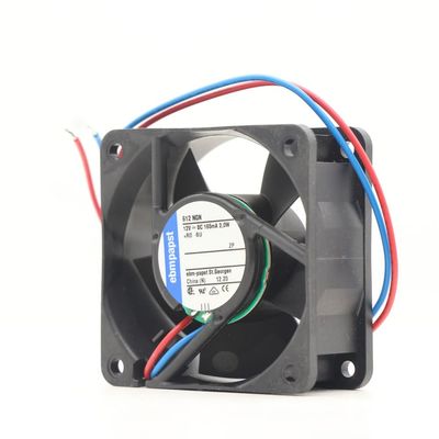 612NGH Ebm Papst Fan 12VDC 165mA 2.4W Axial Fan