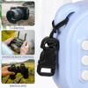 10pcs Mini QD System Connectors Quick Release Camera Neck Strap Clip Adapter for Camcorder Action Camera Lanyard Black view 3