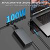100W USB C Charger for Lenovo Yoga Slim 9 9i 7i Y9000 R9000 R7000P, ThinkBook 14 16 neo14 ADL100YCC3A ADL100YDC3A ADL100YLC3A ADLX65YDC2A Lenovo Laptop Charger USB Type C view 2