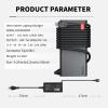100W USB C Charger for Lenovo Yoga Slim 9 9i 7i Y9000 R9000 R7000P, ThinkBook 14 16 neo14 ADL100YCC3A ADL100YDC3A ADL100YLC3A ADLX65YDC2A Lenovo Laptop Charger USB Type C view 3