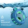 EBODA Shower Bluetooth Waterproof Speaker, IPX7 Floating Portable Wireless Small Speakers with Light, 24H Playtime for Beach, Pool, Kayak Accessories, Gifts for Men and women -Coral Blue view 2