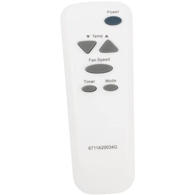 6711A20034G Replacement Remote Fit for LG Room Air Conditioner LWHD1500ER LWHD1800R L1804R RADS-151A RAD-183B LWHD1006R LW1200ER LW1200ERY3 LW120CS LW1800ER