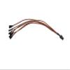 Deep In The Mines 6 Pin PCI to 6 Fan Connectors 22 AWG 17 Inch Length view 1