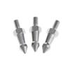 3pcs Stainless Steel Tripod Spikes with 1/4 Inch Thread for Monopod view 4