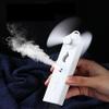 Proaccmart Handheld Mini Fan Misting Fan USB Rechargeable Portable Pocket Desk Fans Mini Water Spray Hydrating Fan view 3