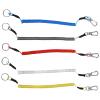 Wakauto Durable TPU Steel Wire Spring Ropes 5pcs Retractable Lanyards for Outdoor view 1