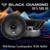 BLACK DIAMOND Dia-M8.4B Loudspeaker - 8", Midrange with Bullet, 550W Max, 275W RMS, 4 Ohms - Premium Quality Audio Door Speakers for Car or Truck Stereo Sound System (1 Speaker) view 2