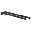 hansgrohe AddStoris Towel Holder Twin-Handle in Matte Black 1-inch Accessories in Matte Black, 41770670 view 1
