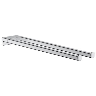 hansgrohe AddStoris Modern Towel Holder in Chrome, 41770000