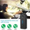Mini Bluetooth Receiver for ZTE Blade A2 Plus - Wireless to 3.5mm Jack Hands-Free Car Kit 3.5mm Audio Jack w/LED Button Indicator for Audio Stereo System Headphone Speaker view 4