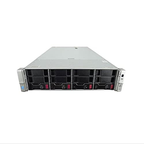 HP DL380 G9 4-Bay 3.5 Server - 2X Intel Xeon E5-2690 V3 12-Core 2.6Ghz - 16GB DDR4 REG RAM - HPE Smart Array P240 12Gb/s - 48TB (4X 12TB SAS 12Gb/s 3.5") - Dual PSU (Renewed)