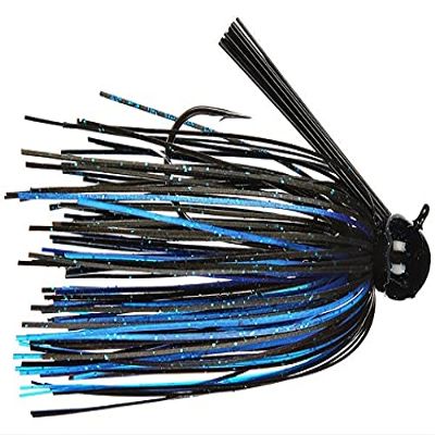 Dirty Jigs TLFFBB-12 Tour Level Finesse Football Jig, Black & Blue, 1/2oz