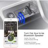 Mini Bluetooth Receiver for LG X5 - Wireless to 3.5mm Jack Hands-Free Car Kit 3.5mm Audio Jack w/LED Button Indicator for Audio Stereo System Headphone Speaker view 2