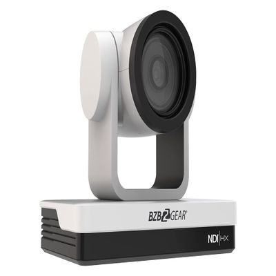 Universal 1080P FHD PTZ 20X NDI/HDMI/SDI/USB 3.0 RS232/485 Live Streaming Camera (White)