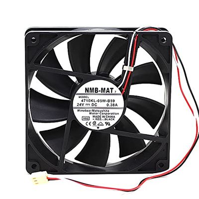 4710KL-05W-B59 24V 120mm Fan, 24V 0.38A 12025 3-pin Inverter Cooling Fan