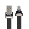 NFHK USB 2.0 Type-A Male to Micro USB 5Pin Male Data Flat Slim FPC Cable for FPV & Disk & Phone 20CM view 3