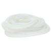 Bettomshin 1Pcs 22.97Ft Length 0.91Inch ID Corrugated Tube, Wire Conduit, Not-Split Flexible Bellows Tube Pipe Polypropylene PP for Pond Liquid Air Conditioner Cable Cover Sleeve White view 3