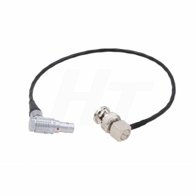 HangTon Timecode Cable for RED V-Raptor Komodo Camera Right Angle BNC EXT 9 Pin 45CM