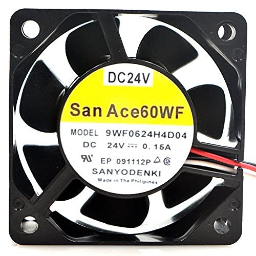 9WF0624H4D04 SanAce60WF 24V 0.15A Fanuc Waterproof Fan