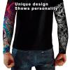 AHXN UV Sun Protection Arm Sleeves for Men & Women-UPF 50+ Sports Compression Cooling Sleeve-Unique TATTOO SLEEVE gift (Soul festivals) view 2