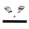 cablecc USB 2.0 Type-A Male to USB-C Type-C Male Data Flat Slim FPC Cable for FPV & Disk & Phone 100cm view 3