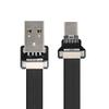 cablecc USB 2.0 Type-A Male to USB-C Type-C Male Data Flat Slim FPC Cable for FPV & Disk & Phone 50cm view 2