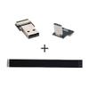 cablecc Up Down Angled USB 2.0 Type-A Male to USB-C Type-C Male Data Flat Slim FPC Cable for FPV & Disk & Phone 100cm view 3